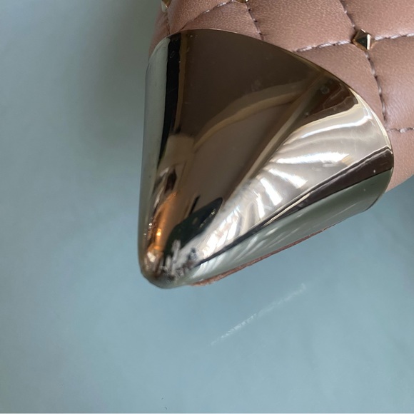 VALENTINO GARAVANI ROCKSTUD BALLERINA FLATS/METAL TOE CAP - Picture 3 of 10